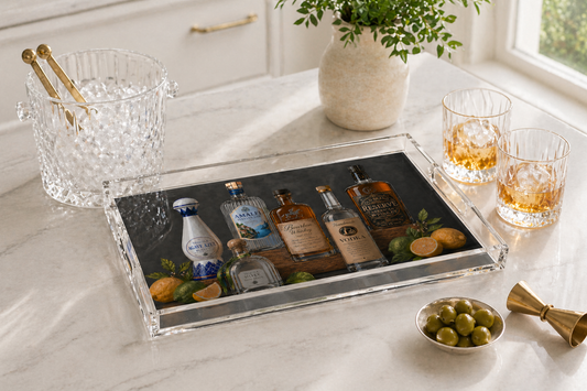 Acrylic Tray, Have 2 Drinks