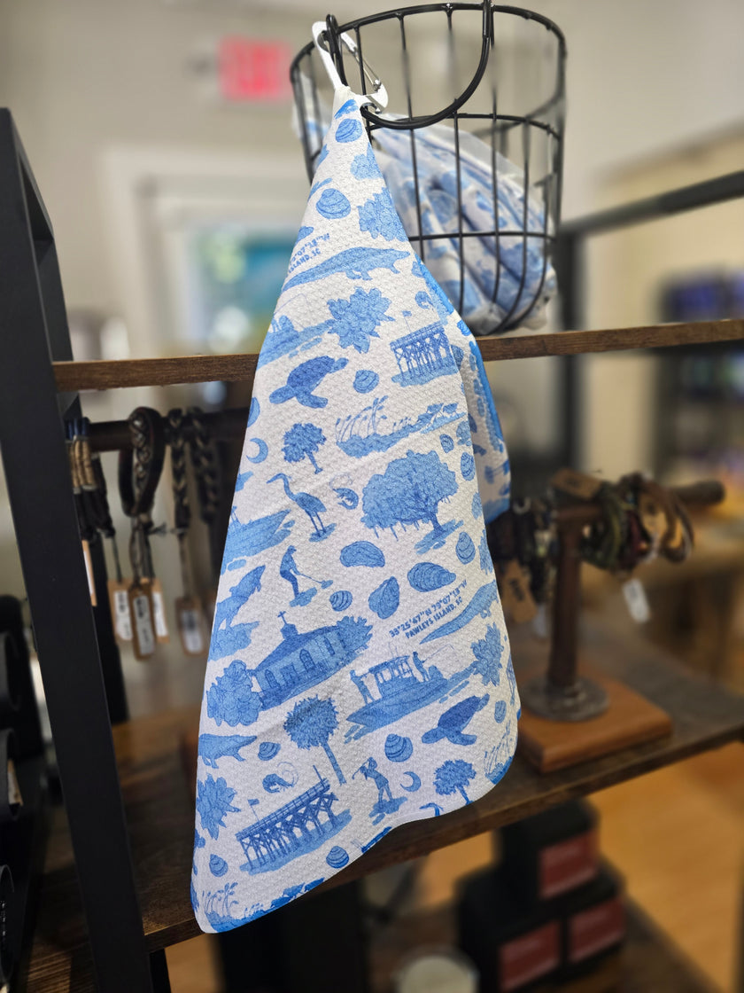 The Pawleys Island Print - Golf Towel