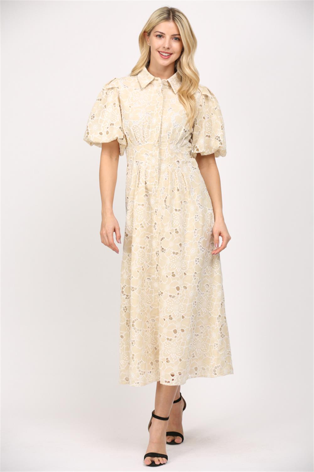 Eyelet Lace Dress