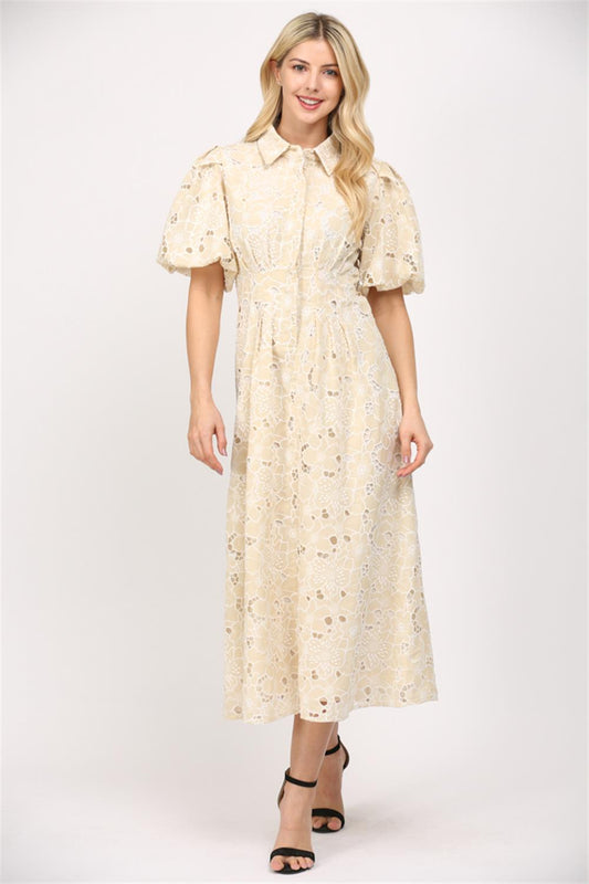 Eyelet Lace Dress