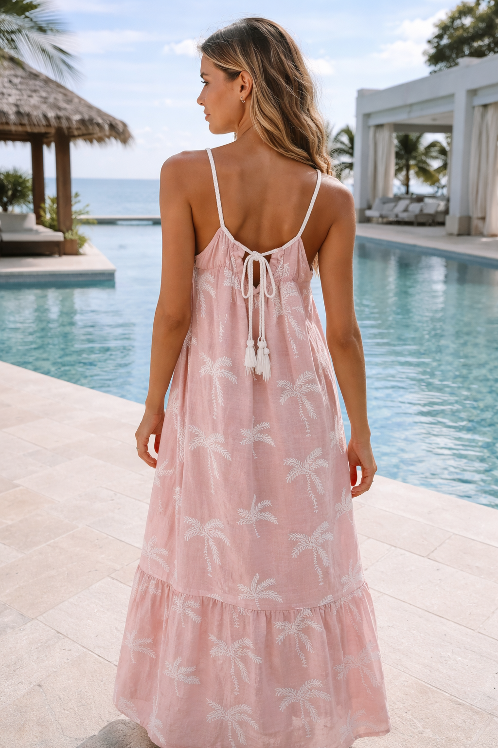 Isla Palm Resort Dress: L