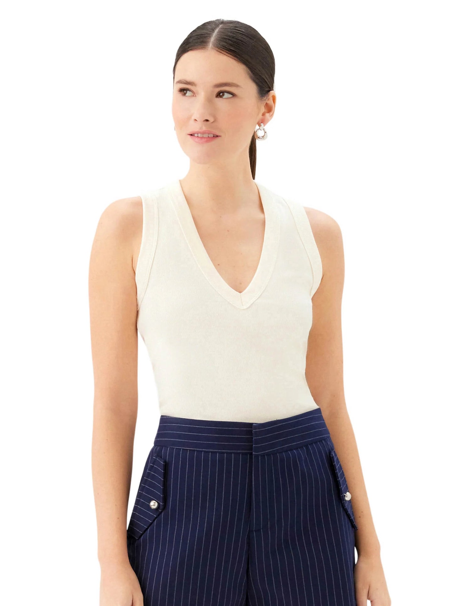 Doreen V Neck Tank Top