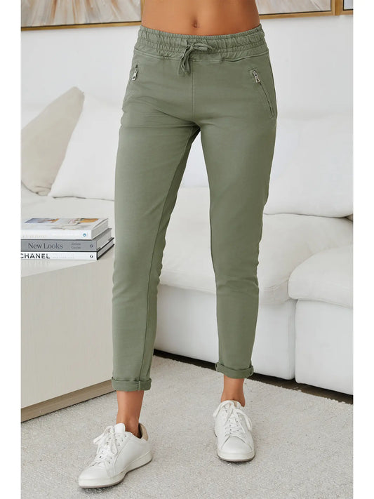Zipper Pocket Jogger Pant