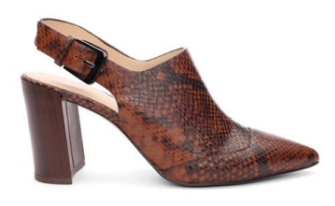 Barstow sling back mule shoe