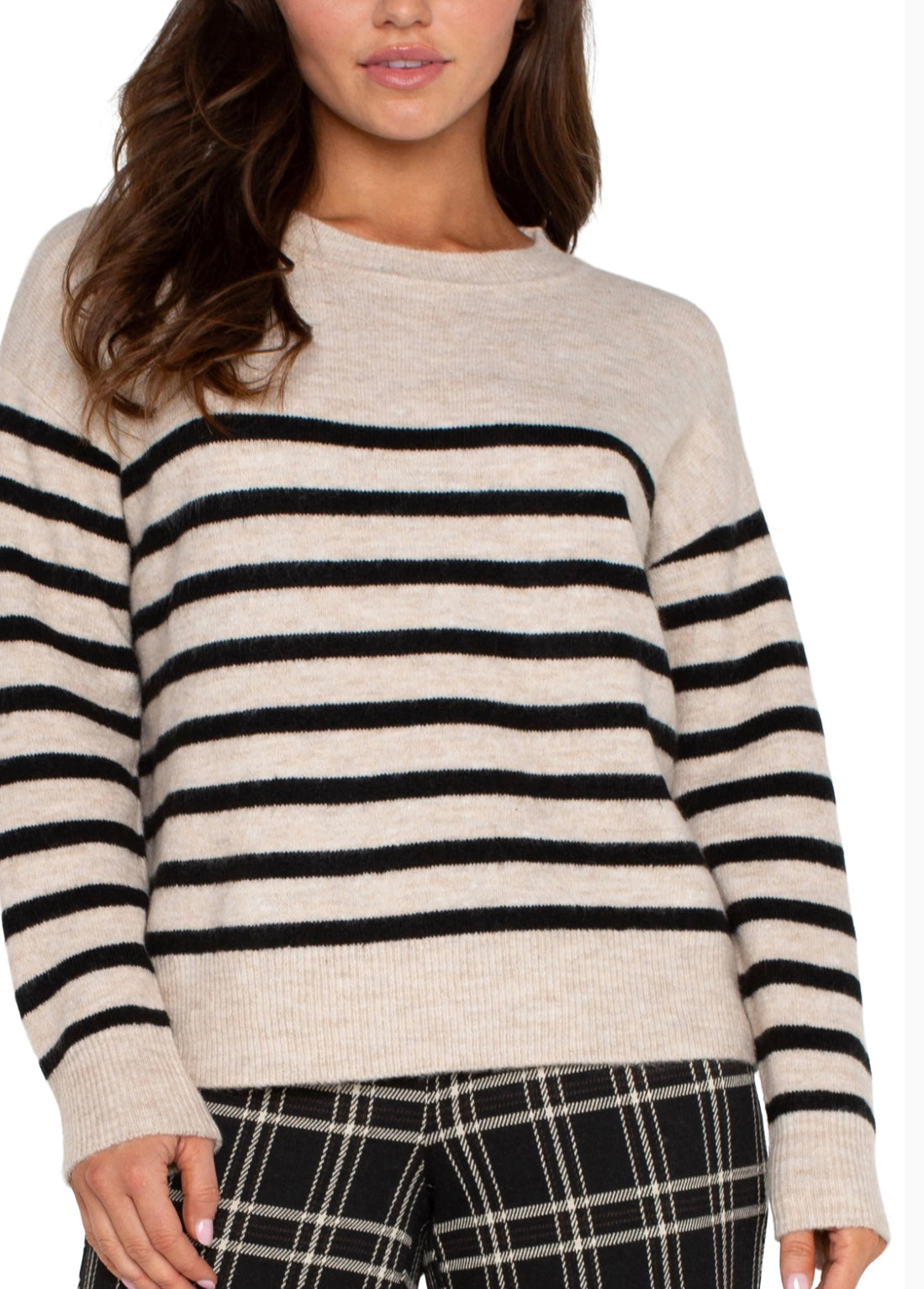 Oatmeal Stripe Sweater