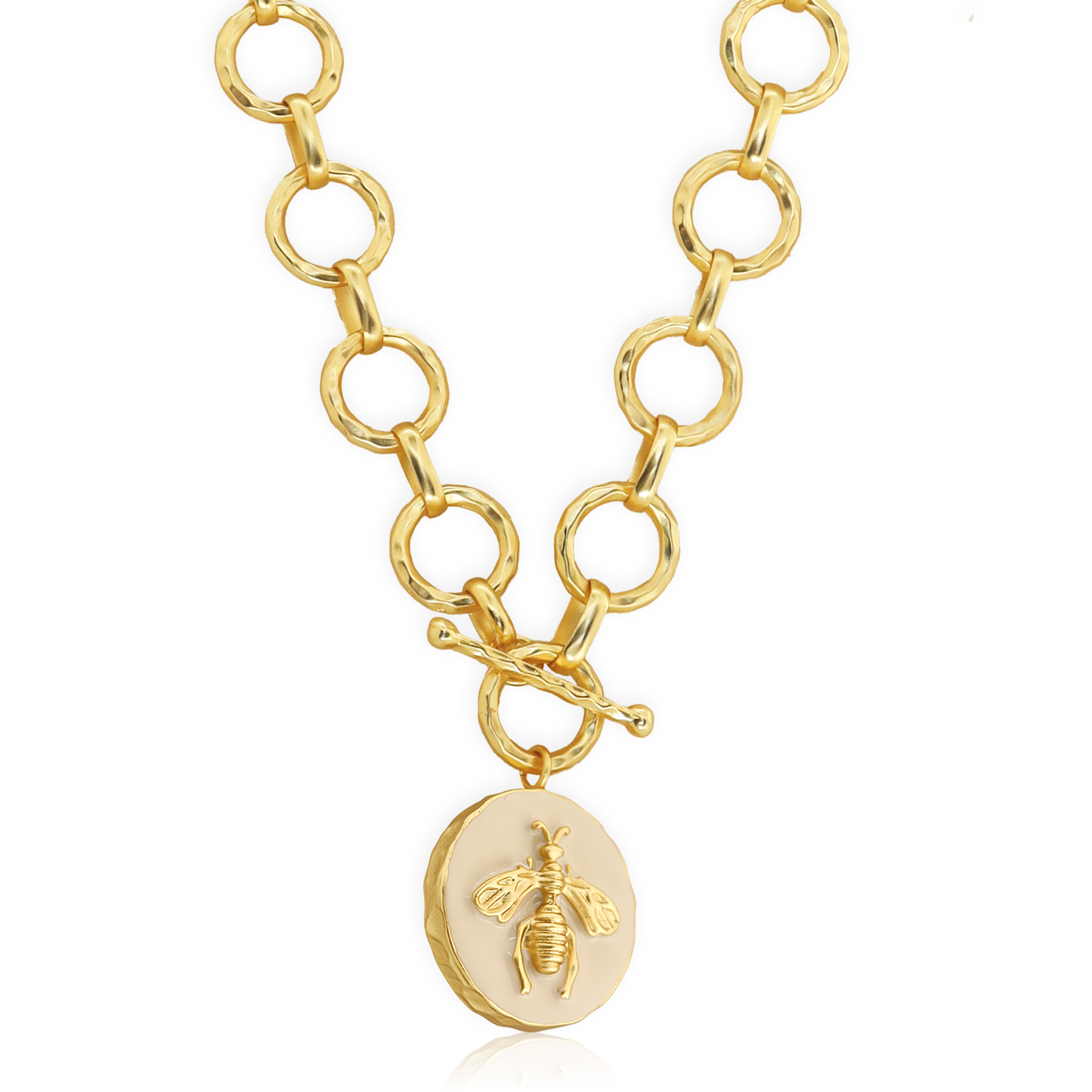 Queen Bee Toggle Necklace