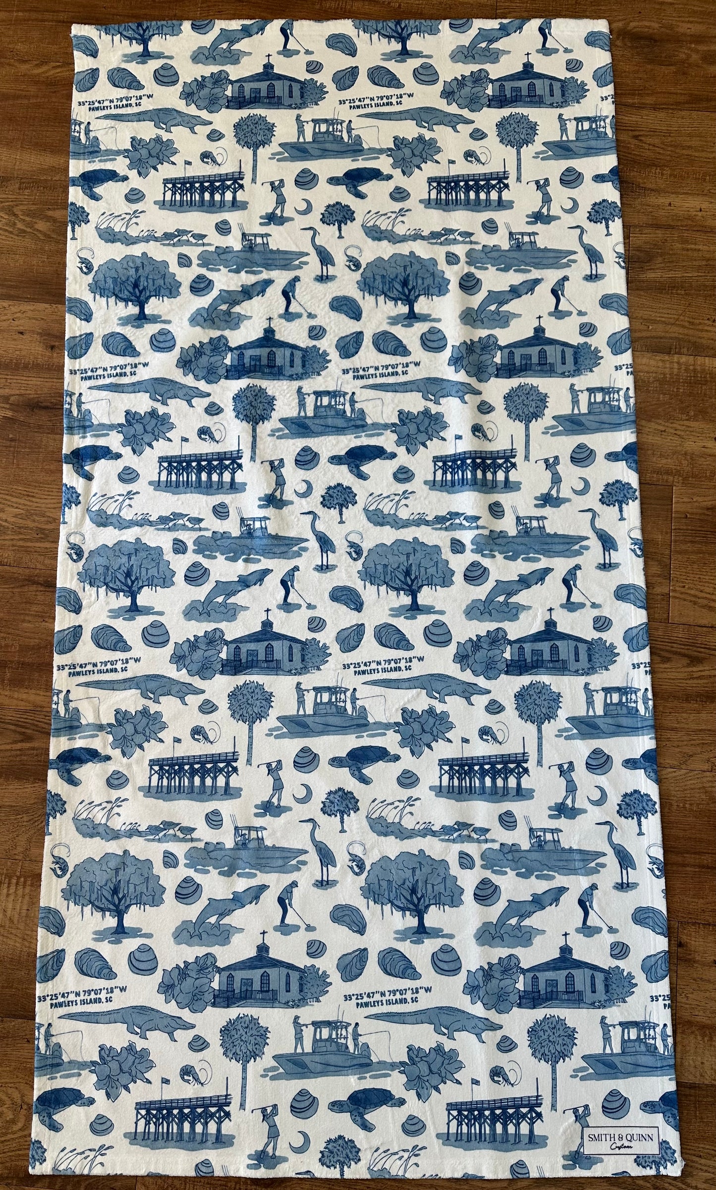 Pawleys Island Custom Beach Towel