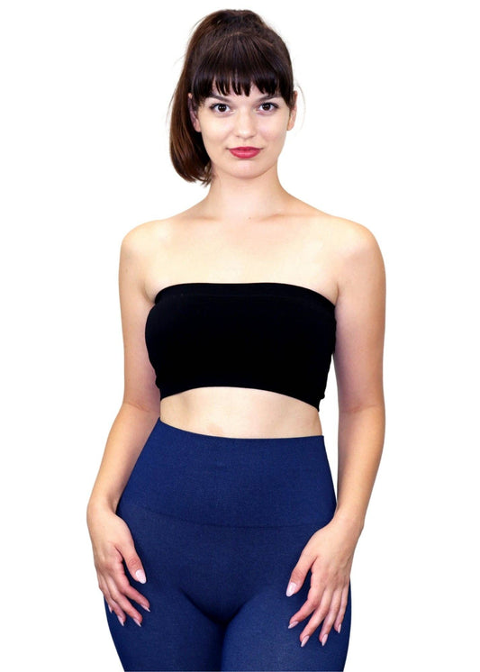 Solid Bandeau: BLACK