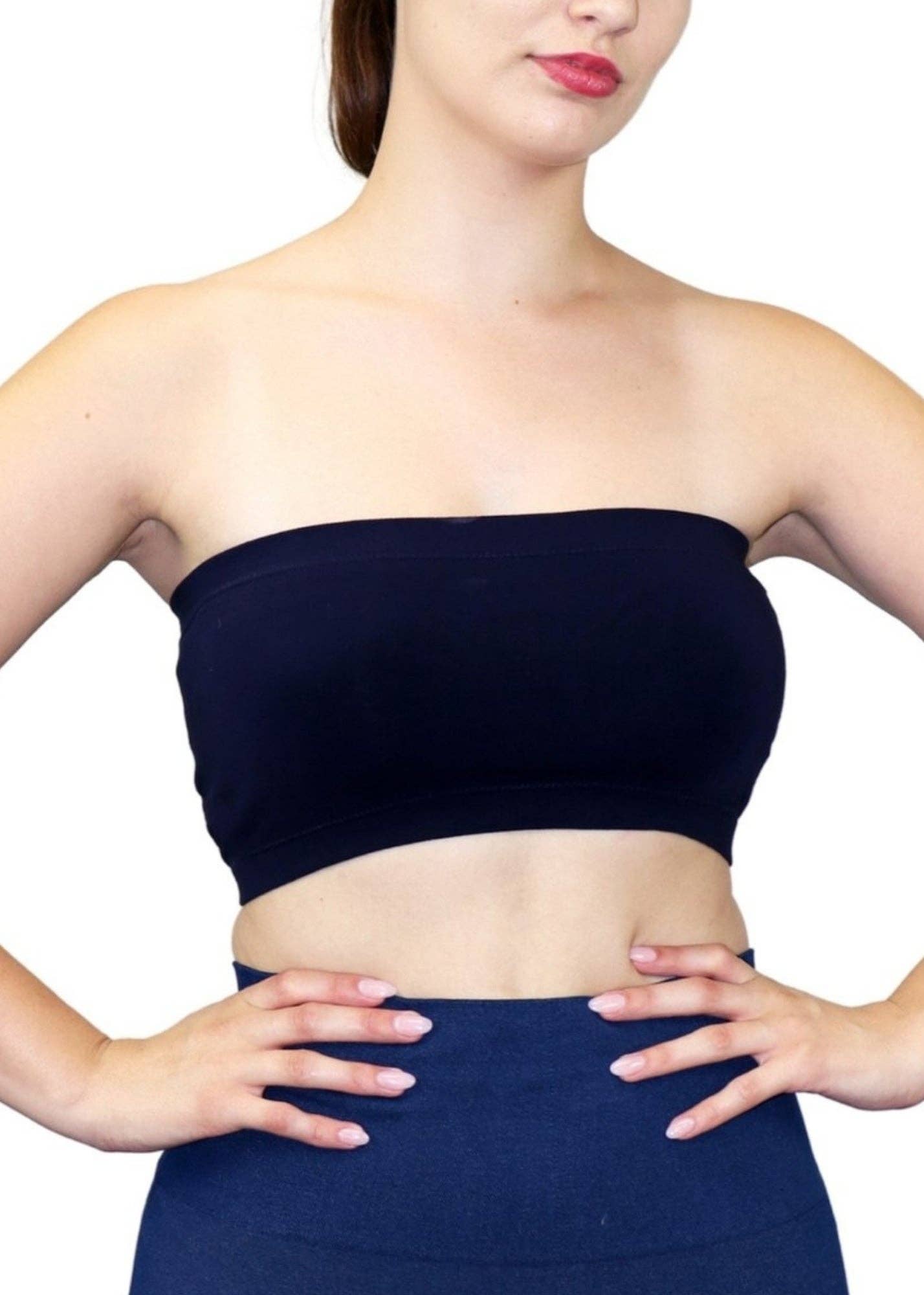 Solid Bandeau: BLACK