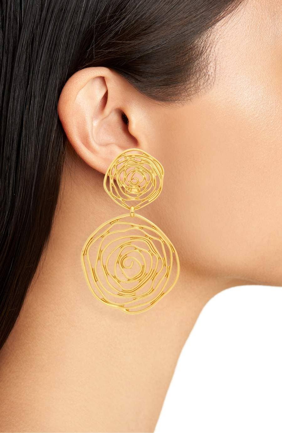 Floral Statement Earrings