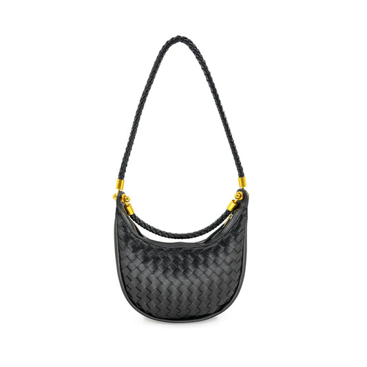 Woven Black Bag