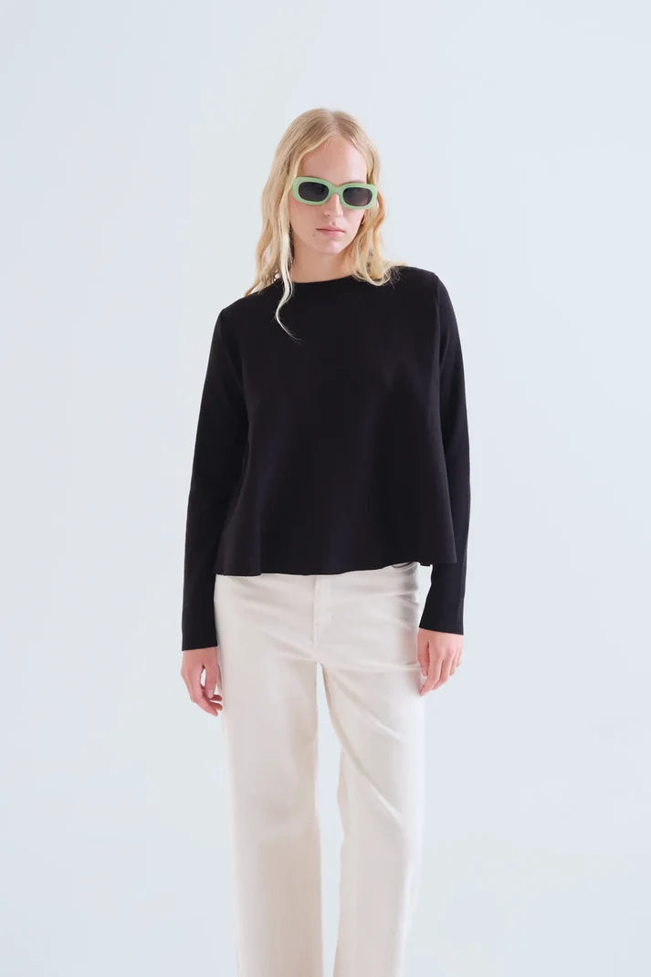 Jersey Knit Sweater