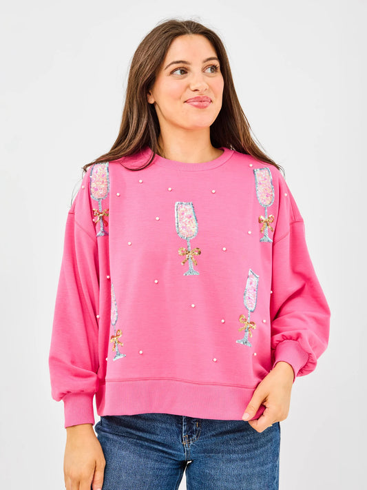 Cheers Bling Sweatshirt