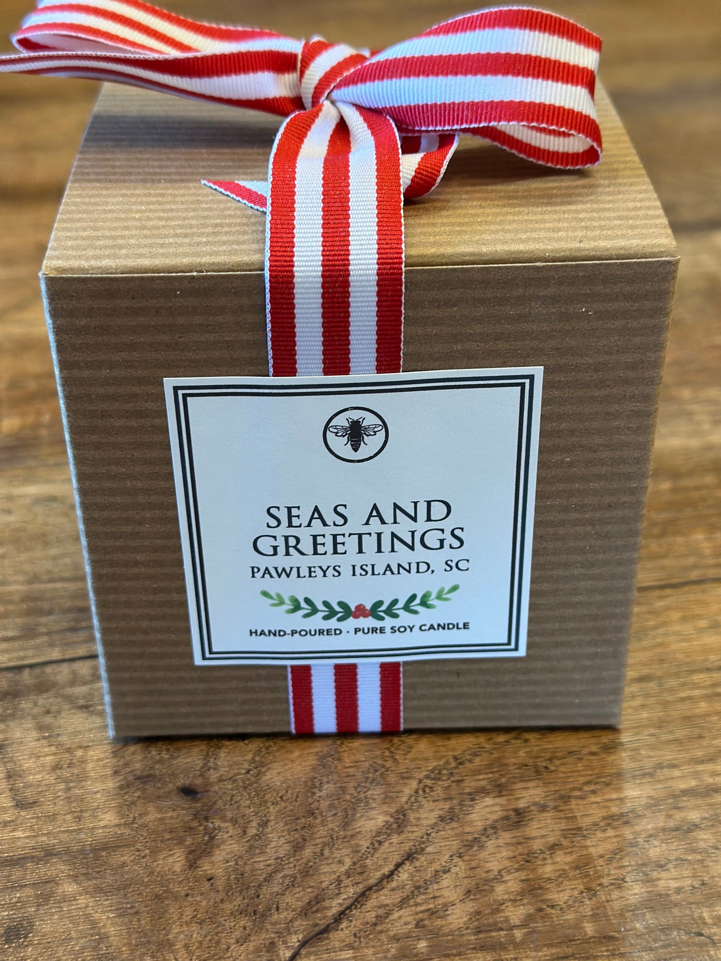 Seas and Greetings Candle