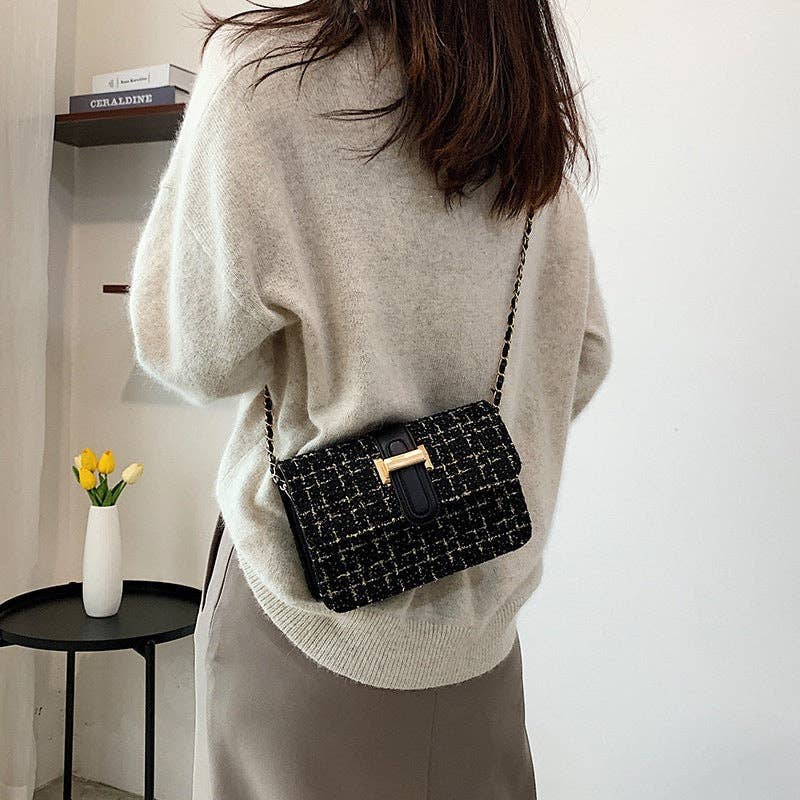 Twill Crossbody Bag