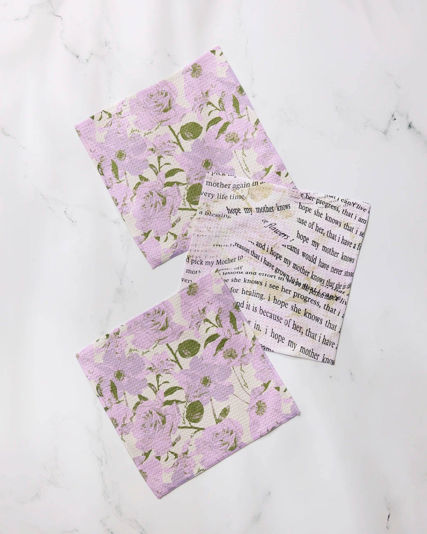 Forever Mom Dishcloth Set