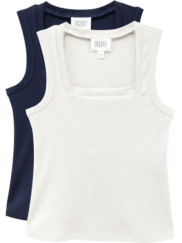 Mindy Square Neck Tank Top