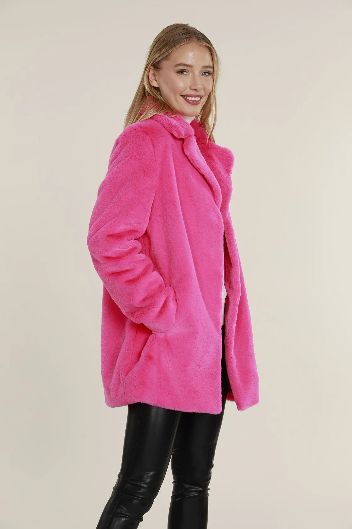 Midi Faux Fur Coat