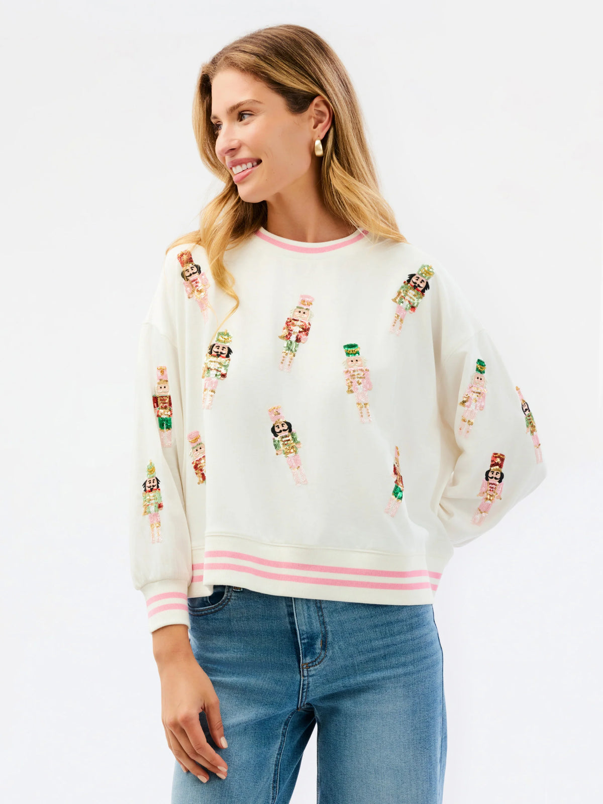 Nutcracker Sequin Sweatshirt