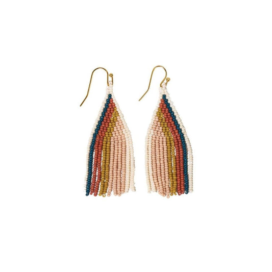 Audrey Vertical Stripe Petite Earrings