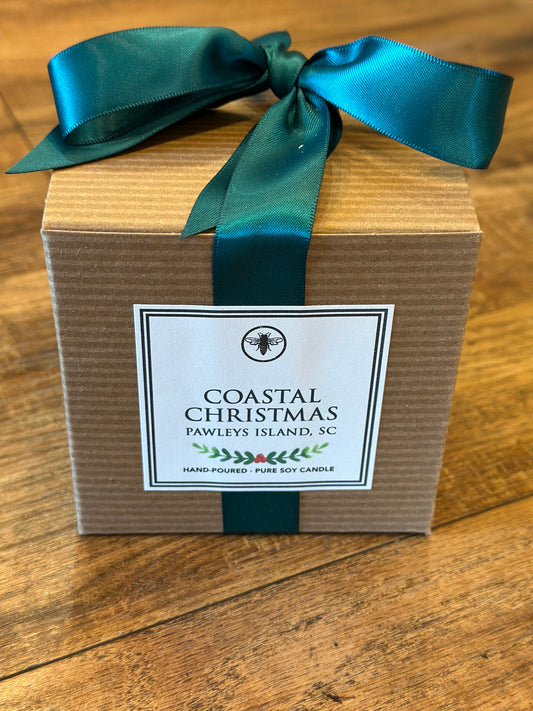 Coastal Christmas Candle