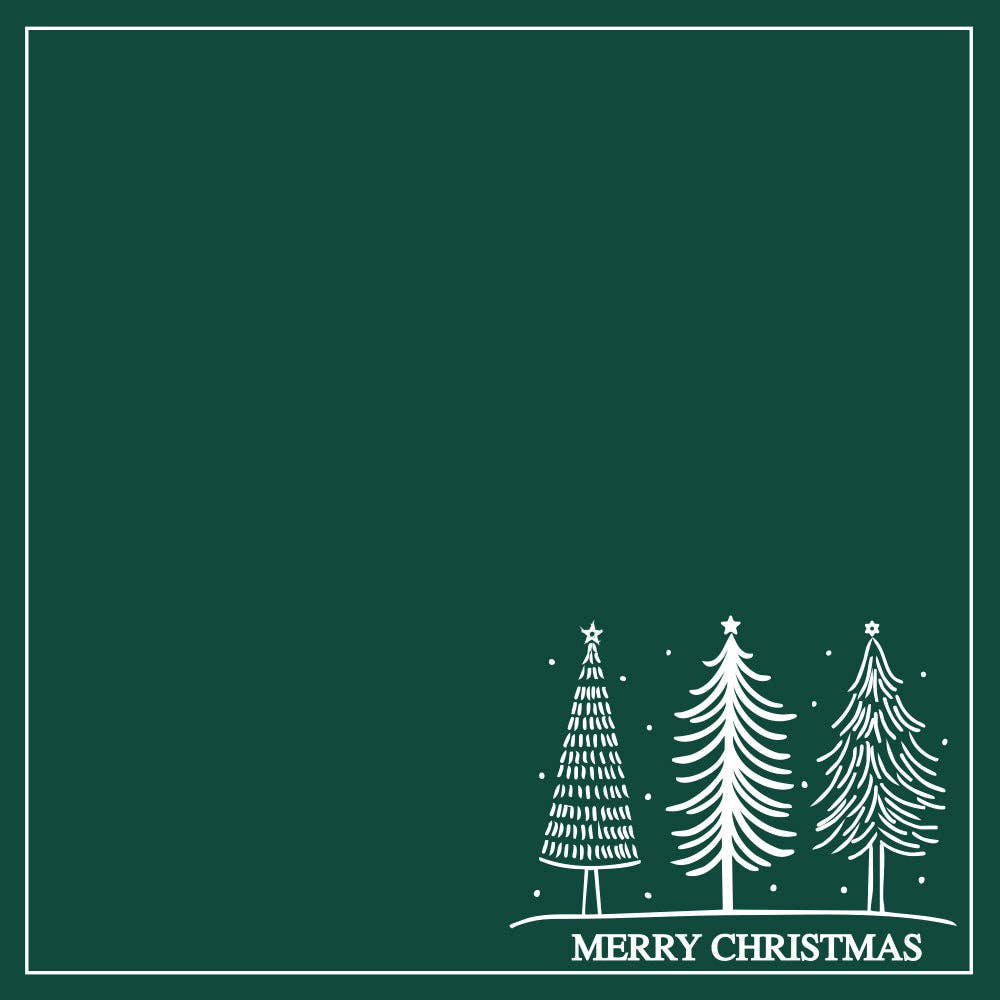 Whispering Pines Cotton Cocktail Napkins
