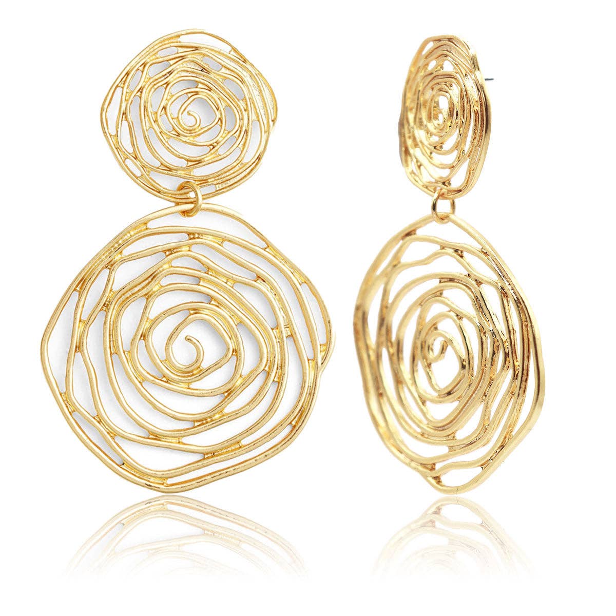 Floral Statement Earrings