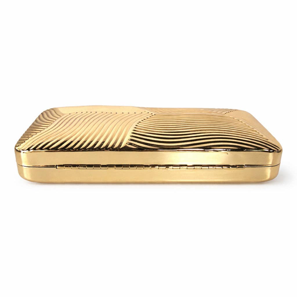Gold Chain Clutch Bag