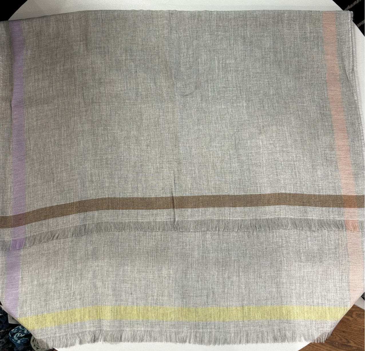 Opal Gray Scarf