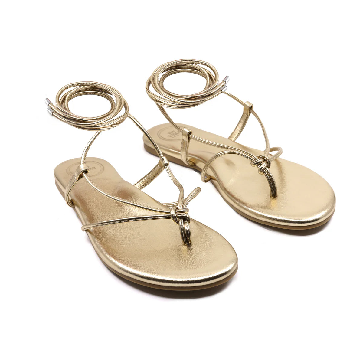Angie Gold Sandal