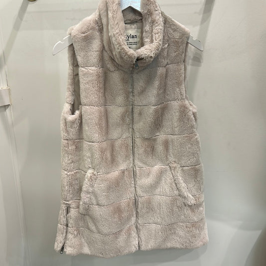 Long Side Zip Faux Fur Vest