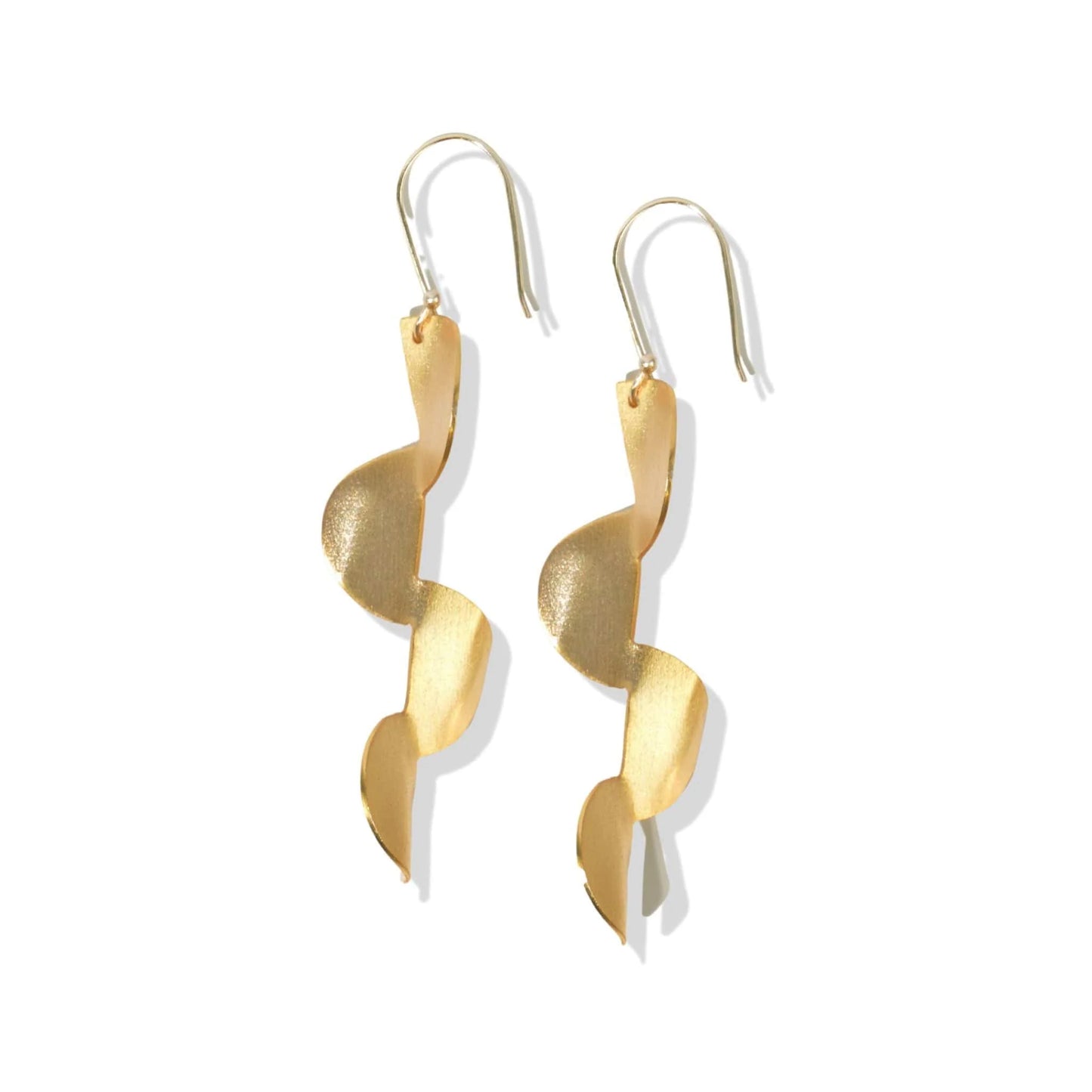 Gretchen Half Circle Twisted Earrings