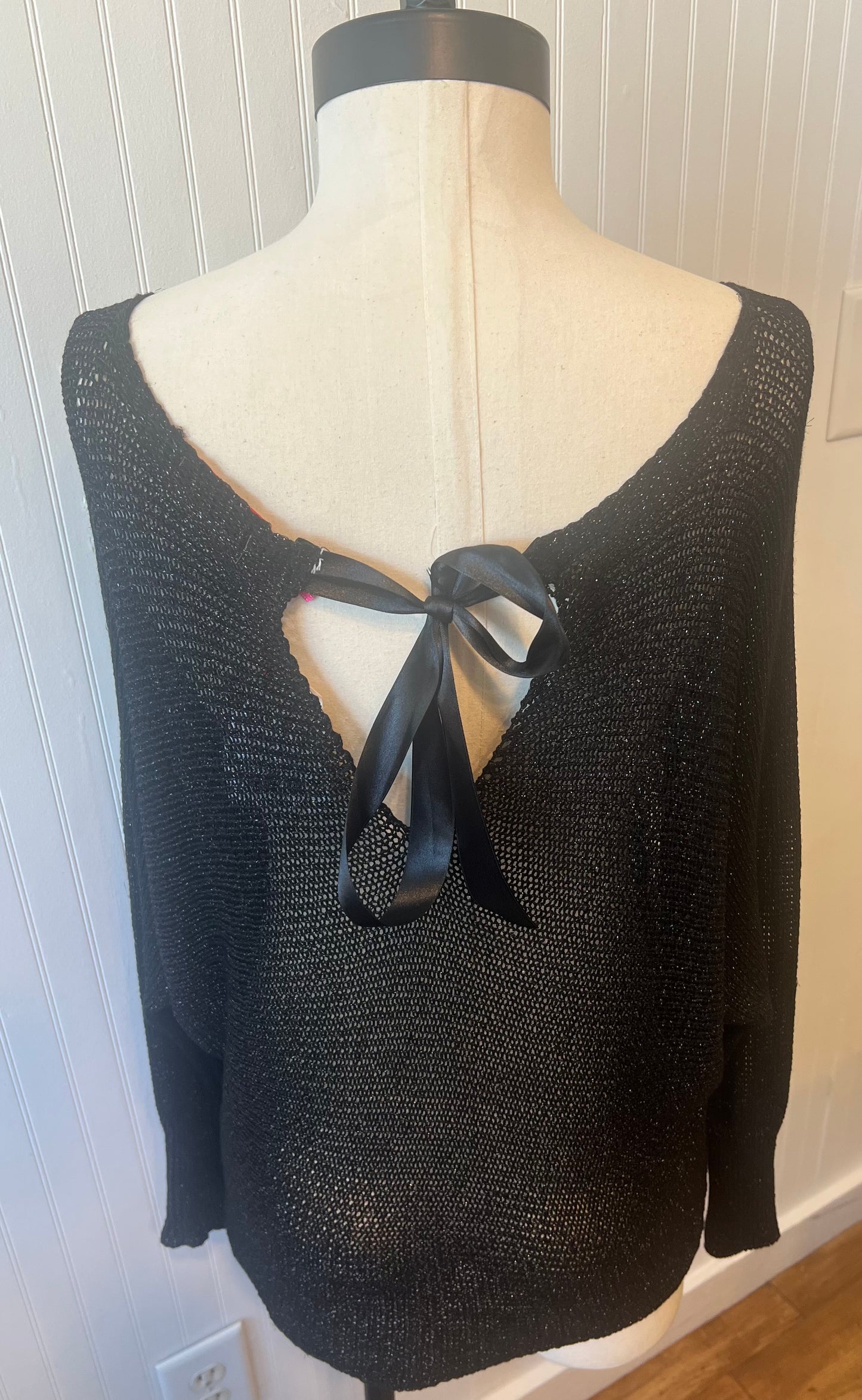 Gina Bow Tie Sweater