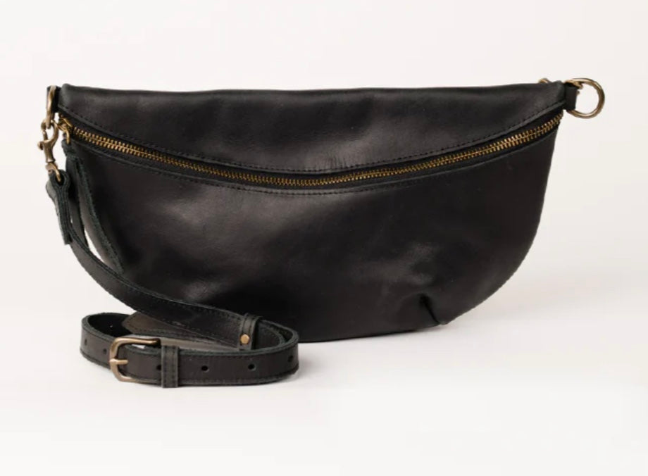 Black Berkeley Belt Bag