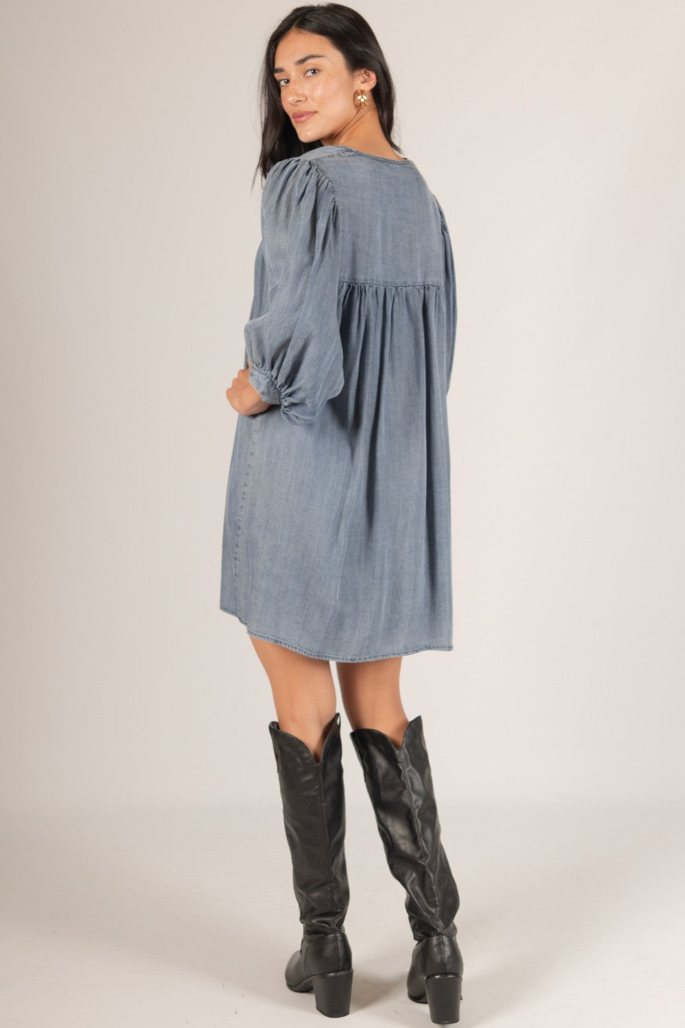 Boho Tencel Dress