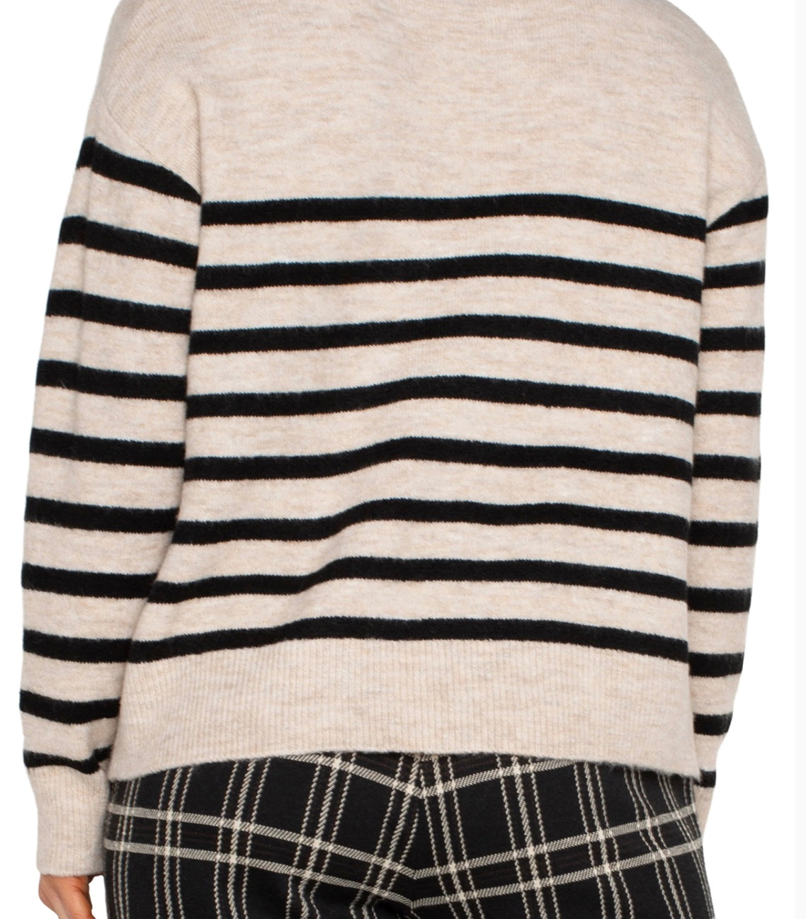 Oatmeal Stripe Sweater