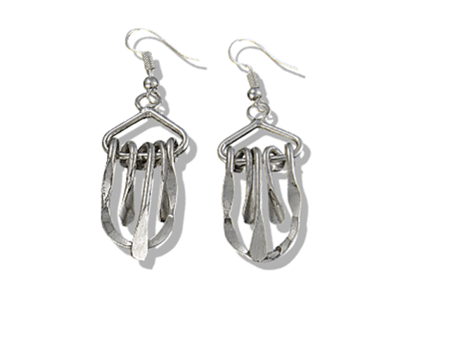 Banjara Collection -antique silver earrings