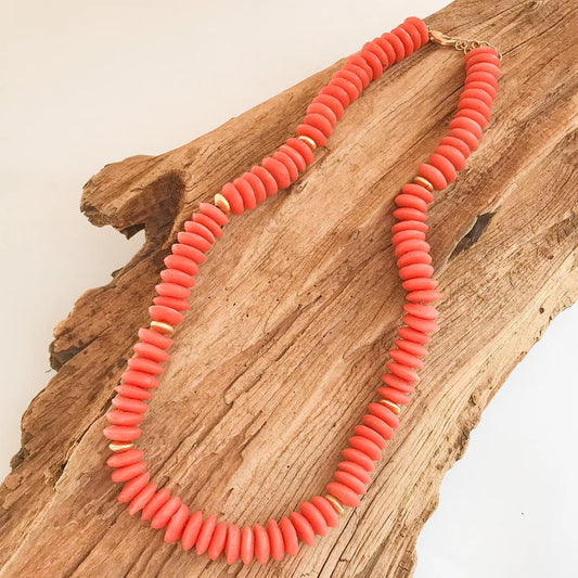 Long Heishi Necklace