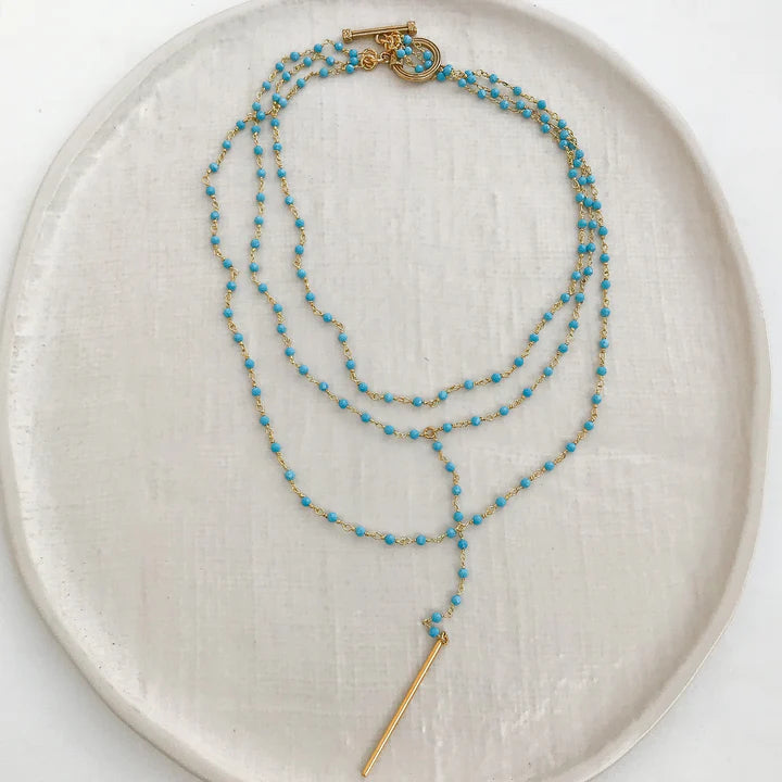 Triple Rebecca Necklace