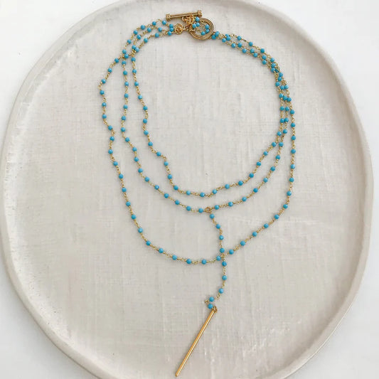 Triple Rebecca Necklace