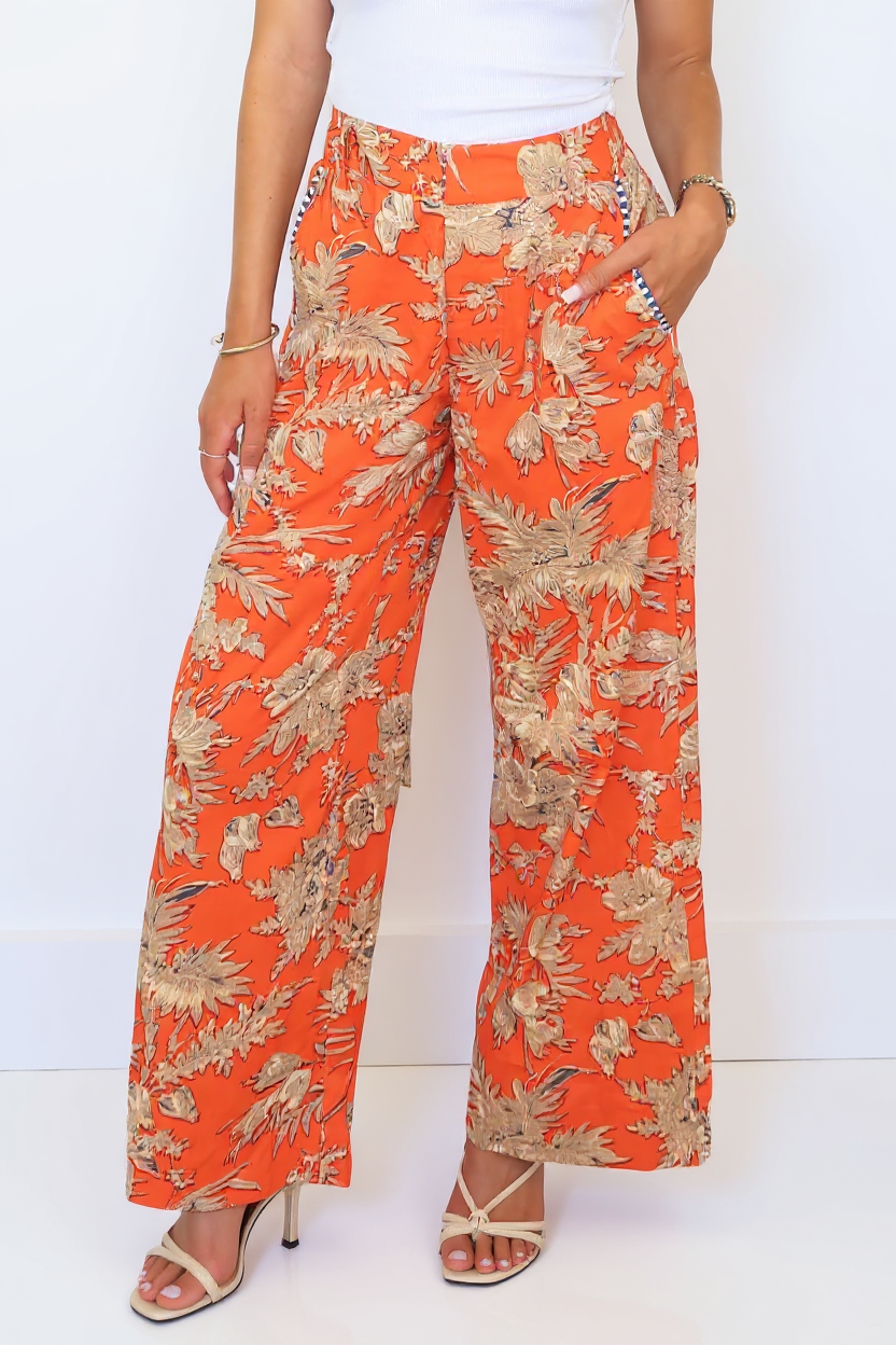 Tangerine Mirage Edison Pant