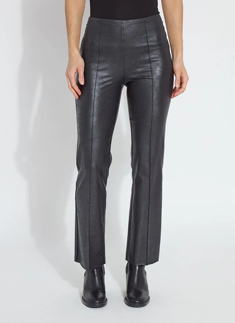 Foiled Leather Pant