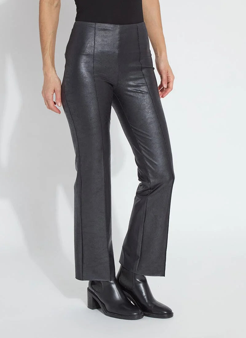 Foiled Leather Pant