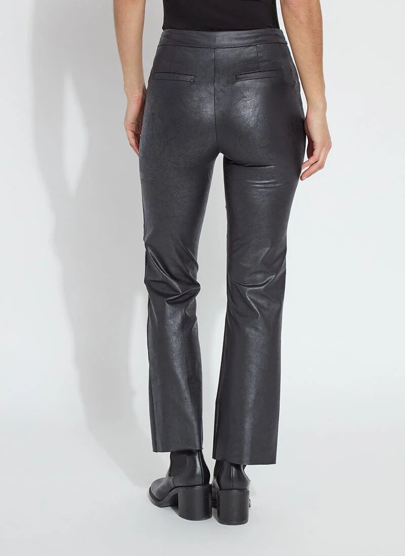 Foiled Leather Pant