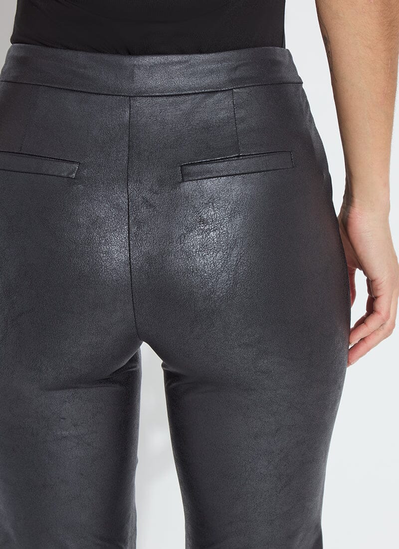 Foiled Leather Pant