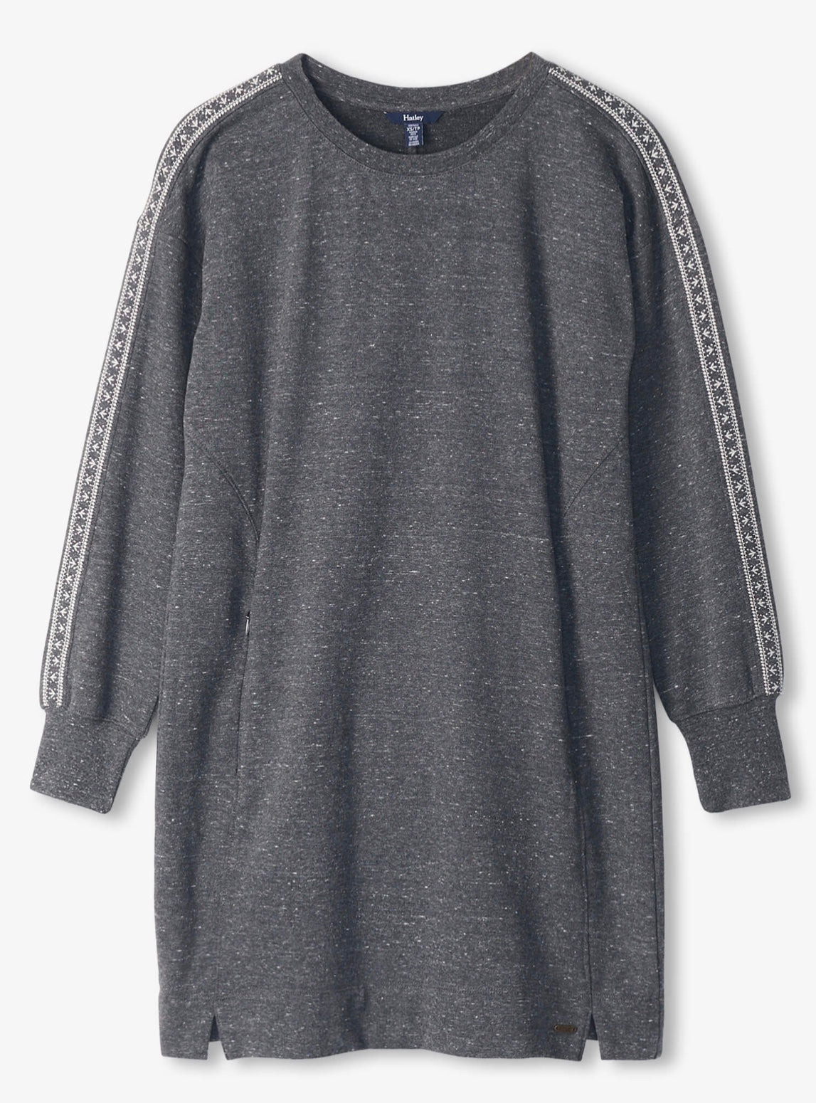 Melange Sweatshirt Dress