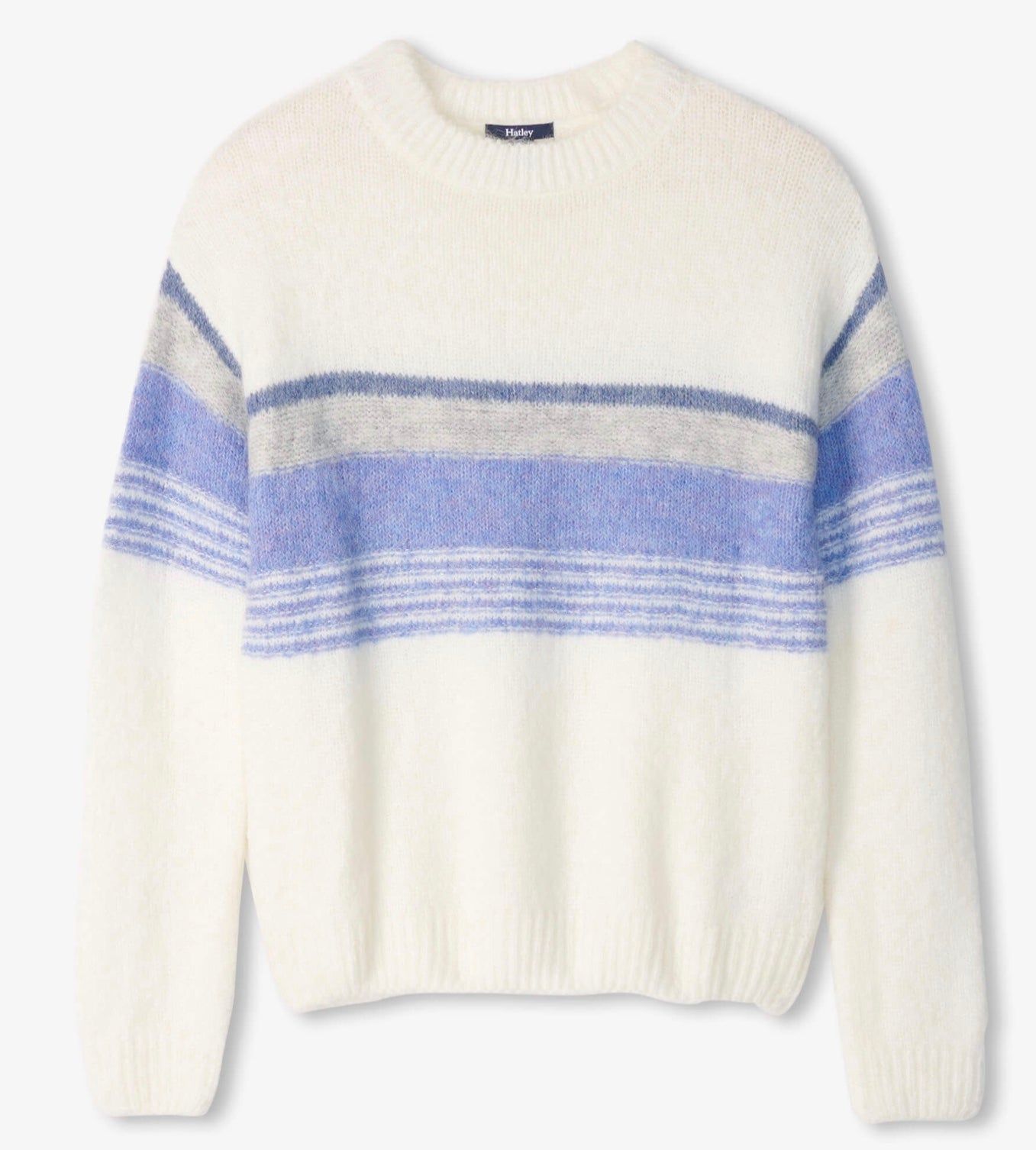 Blue Sunset Stripes Sweater