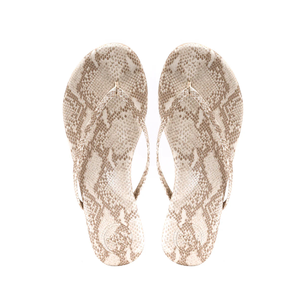 Indie Golden Lizard Sandal