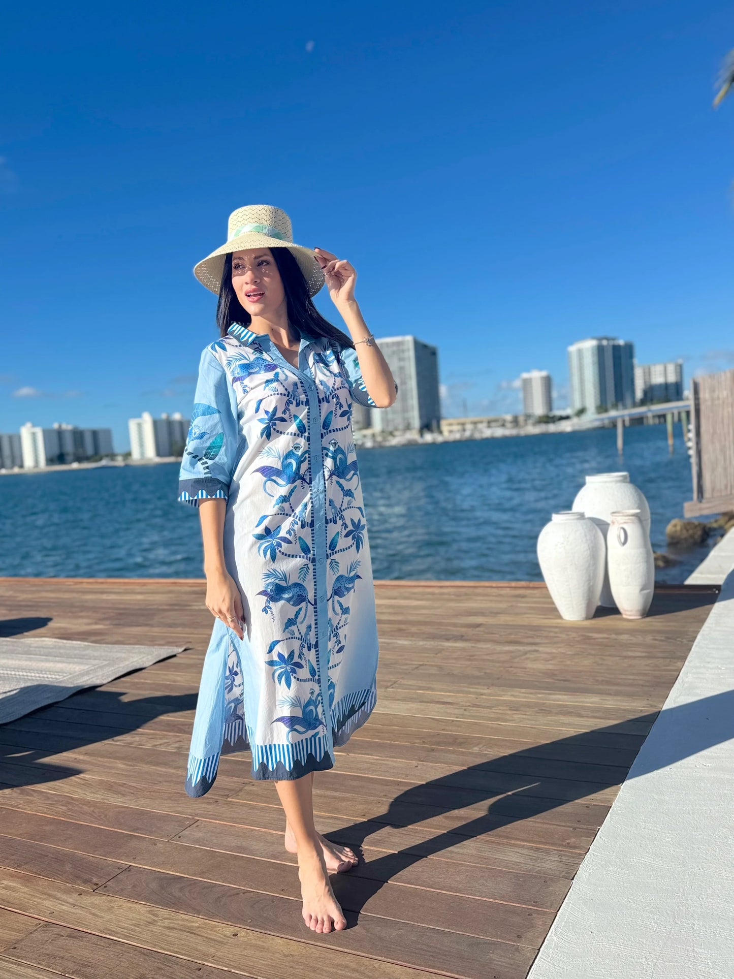 Rhea Menagerie Midi Dress