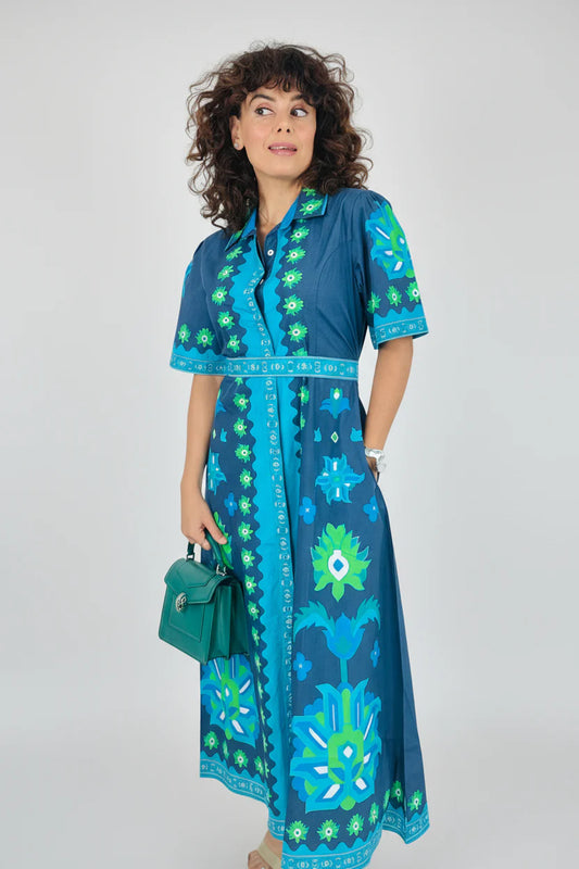 Chelsea Iznik Shirt Dress
